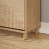 SoBuy FSR212-N Meuble à Chaussures Gain de Place – Entrée Étroite – 60x24x95 cm Naturel