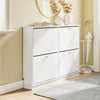 SoBuy FSR216-W Dulap de Pantofi Ultra-Subțire cu Economie de Spațiu 18cm – Intrare Îngustă – 105x18x78 cm Alb