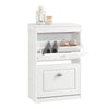 SoBuy FSR78-W Dulap de pantofi, spațiu redus – Intrare mică – 54x24x83 cm Alb