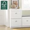 SoBuy FSR78-W Dulap de pantofi, spațiu redus – Intrare mică – 54x24x83 cm Alb
