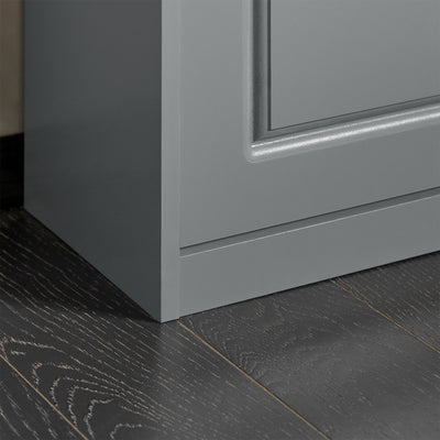 SoBuy FSR82-L-HG Banc pentru Pantofi cu Pernă Tapițată și 1 Compartiment Rabtabil, Subțire 24cm pentru Intrare – 75x24x51 cm, Gri