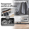 SoBuy FSR98-XL-W Banc pentru Pantofi cu Pernă Căptușită și 2 Sertare cu Rabat pentru Intrare Hol – 100x26x46 cm, Alb