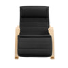 SoBuy FST16-SCH Balansoar, Fotoliu balansoar cu design reglabil pentru picioare
