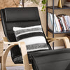 SoBuy FST16-SCH Balansoar, Fotoliu balansoar cu design reglabil pentru picioare