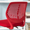 SoBuy FST64-R Scaun de birou ergonomic Scaun rotativ Scaun de calculator - Roșu
