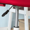SoBuy FST64-R Scaun de birou ergonomic Scaun rotativ Scaun de calculator - Roșu