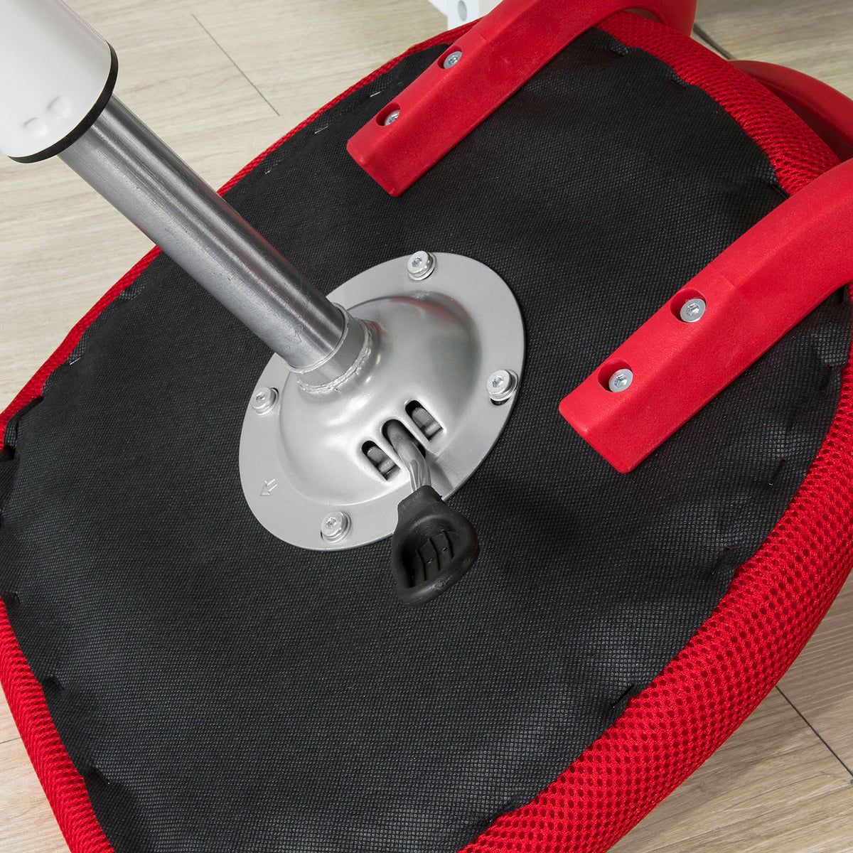 SoBuy FST64-R Scaun de birou ergonomic Scaun rotativ Scaun de calculator - Roșu