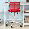 SoBuy FST64-R Scaun de birou ergonomic Scaun rotativ Scaun de calculator - Roșu