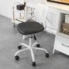 SoBuy FST64-W Scaun de birou ergonomic Scaun rotativ Scaun pentru calculator Înălțime