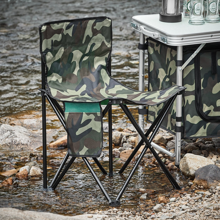 SoBuy FST96-TN Scaun de pescuit | Scaun de camping | Echipament de camping
