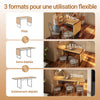 SoBuy FWT110-N Masă de Sufragerie, Masă de Servit Masa