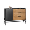SoBuy HFSB02-SCH Comodă, Bufet, Dulap de Depozitare, 114x40x83cm