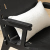 SoBuy HFST02-SCH Fotoliu de Design Ergonomic pentru Sufragerie, Scaun Confortabil, Fotoliu de Birou cu Îmbinări în Tenon și Mortesă