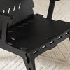 Copia SoBuy Scaun de bucătărie cu scaun de bar din spate scaun maro 72x55x70.5cm HFST02-BUND
