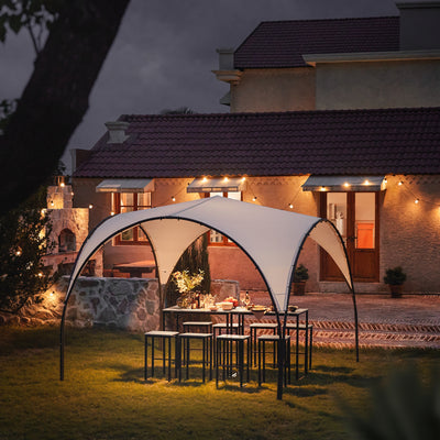 SoBuy KLS16-MI UV30, Tonnelle de camping et de jardin pliable, Protection contre la pluie et le soleil, Pour fêtes, festivals