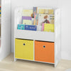 SoBuy KMB27-W Bibliotecă Dulap de Depozitare Cărți și Jucării Raft de Depozitare
