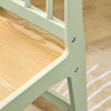 SoBuy KMB60-GR Set 2 piese masă și scaun pentru copii Masă și scaun pentru copii Birou cu 2 rafturi Suport hârtie și compartimente pentru pixuri Verde 80x50x66