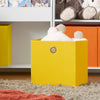 SoBuy Bibliotecă pentru copii cu 2 cutii rafturi de depozitare pentru mobilier pentru copii pentru dormitor pentru copii White 60x25x110 cm KMB69-W