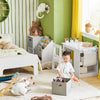 SoBuy Bookshop pentru copii pentru copii cu cutii cu cutii pentru jucării pentru mobilier pentru dormitoare albe 80x30x61cm KMB76-W
