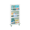 SoBuy KMB93-GR Bibliotecă pentru copii, Raft de cărți cu 3 niveluri, Raft de depozitare pentru camera copiilor