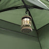 SoBuy OGS32-II-GR Pat de camping Cort de camping în aer liber cu cârlige pentru lampă și buzunare de depozitare pentru încălțăminte Pat de camping 3 în 1, practic