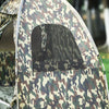 SoBuy OGS32-TN Cort de camping 4 în 1 pliabil cu pat supraînălțat, acoperiș, sac de dormit, saltea gonflabilă -1 persoană - Ideal pentru drumeții, festivaluri și aer liber, L193xP86xH160 cm