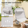 SoBuy OGS35-MIx2Lot de 2 Transat Jardin Extérieur Pliable Bain de Soleil avec Oreiller Chaise Longue Relax avec Poche Latérale Mobilier de Jardin pour Terrasse Plage Piscine Beige 155x56x81 cm