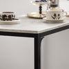 SoBuy OGT03-HG Set Masă Înaltă de Bucătărie 87 cm cu 2 Scaune de Bar – Mobilier Bar Compact Măsuță pentru Spații Mici, Balcon, Living sau Bucătărie – Stil Industrial Lemn și Metal