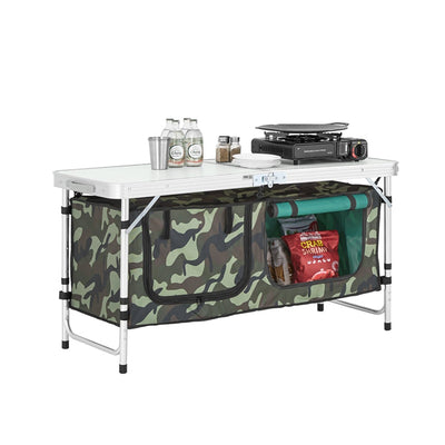 SoBuy OGT50-TN Placards de Camping | Table de Camping | Matériel de Camping