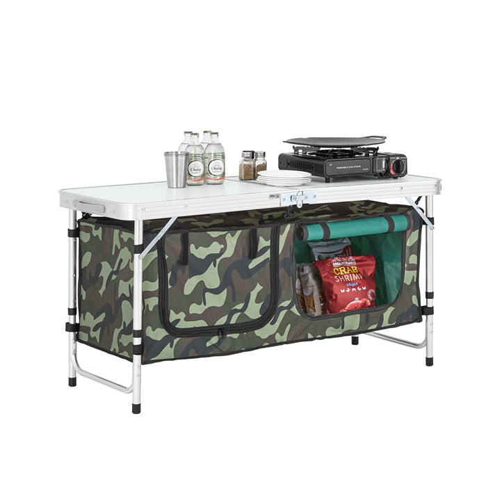 SoBuy OGT50-TN Placards de Camping | Table de Camping | Matériel de Camping