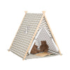 SoBuy OSS02-HG Cort Tipi Copii pentru Băieți și Fete Cort de Joacă Teepee