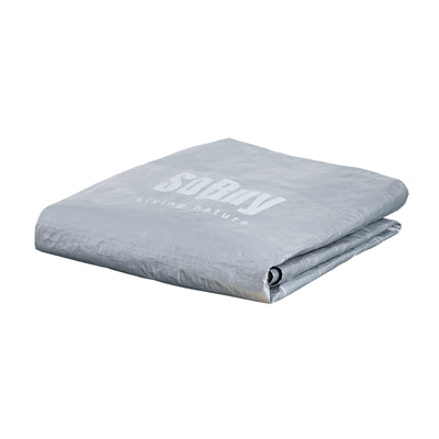 SoBuy SDA11-SIL Bâche de Remplacement pour Abri de Jardin, Cabane de Jardin Exterieur Imperméable, abri Moto, Garage pour Vél