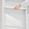 SoBuy STR16-W Armoire Murale Suspendue Blanche – Étagère Murale avec Panneau Perforé et Tableau Blanc pour Entrée, Bureau et Chambre – 70×25,1×70,2 cm, Charge 27 kg