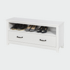 SoBuy FSR48-W Banc de depozitare Pantofar Mobilier de intrare Dulap pentru pantofi