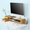 SoBuy BBF01-N Suport pentru monitor din bambus