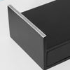 SoBuy Suport pentru Monitor PC Desk Organizator Desk Rialzo Black Monitor cu 2 sertare BBF02-SCHI