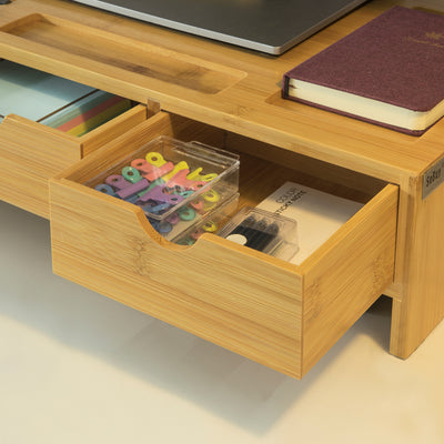 SoBuy BBF03-N Suport Monitor Suport Ergonomic pentru Ecran Computer Universal
