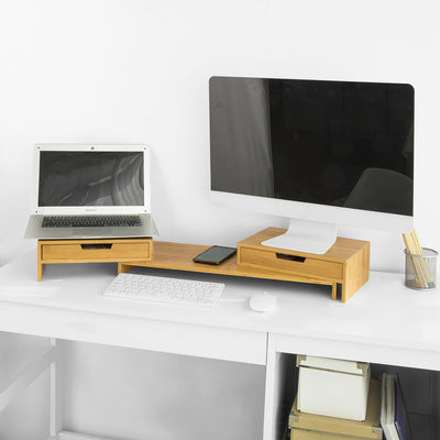 SoBuy BBF04-N Suport Ergonomic pentru Monitor Suport pentru Ecran de Computer
