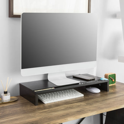 SoBuy BBF05-N Suport monitor ergonomic Înălțător ecran Design