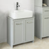 SoBuy BZR07-HG Dulap sub chiuvetă Dulap baie sub lavoar