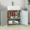 SoBuy BZR07-HG Dulap sub chiuvetă Dulap baie sub lavoar