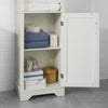 SoBuy BZR28-MI Meuble Colonne de Salle de Bain Armoire Haute Meuble Rangement