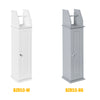 SoBuy BZR53-HG Support Papier Toilette Armoire Toilettes Porte Brosse WC