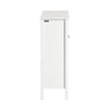 SoBuy BZR64-W Meuble Armoire Meuble Bas Salle de Bains Placard de Rangement, Commode avec 2 Portes et 2 Paniers Amovibles