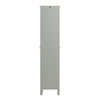 SoBuy BZR68-HG Mobilier de Baie tip Coloană, Dulap Înalt, Dulap de Depozitare, Raft de Depozitare, Coloană de Depozitare pentru Living, Baie, Dormitor - L39cm x l30cm x H169cm, Gri