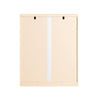 SoBuy BZR79-MI Meuble Bas de Salle de Bain avec Bac à Linge Amovible Armoire à Linge Commode Armoire Toilette avec Panier à Linge
