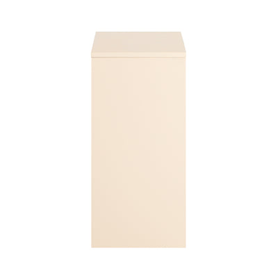 SoBuy BZR79-MI Meuble Bas de Salle de Bain avec Bac à Linge Amovible Armoire à Linge Commode Armoire Toilette avec Panier à Linge