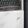 SoBuy BZR91-W Dulap înalt de baie cu 6 compartimente de depozitare, Dulap de depozitare, Raft de depozitare