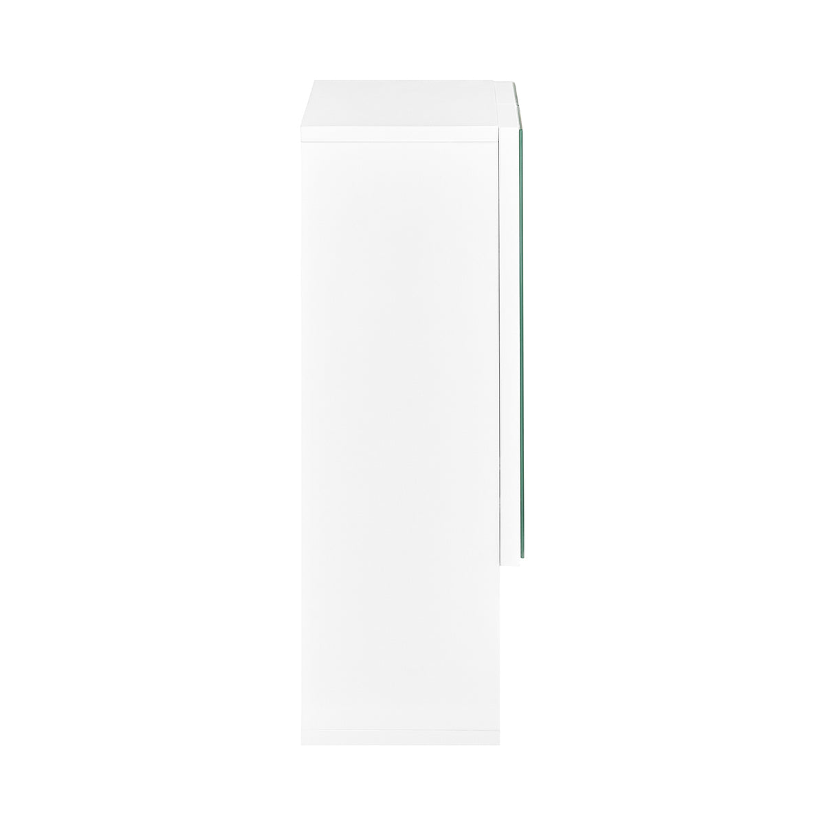 SoBuy BZR94-W Meuble Haut de Salle de Bain Meuble Mural Armoire Suspendue Placard de Rangement Toilettesl