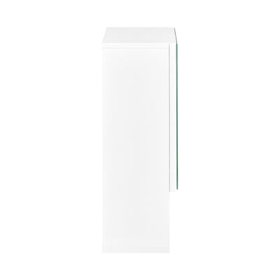 SoBuy BZR94-W Meuble Haut de Salle de Bain Meuble Mural Armoire Suspendue Placard de Rangement Toilettesl